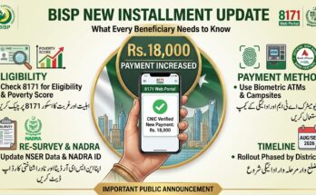 BISP New Installment