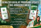 Benazir Kafalat Program Update