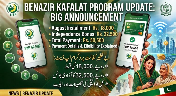 Benazir Kafalat Program Update